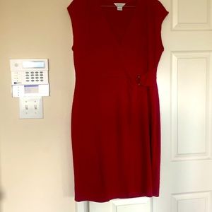 Red dress for success!